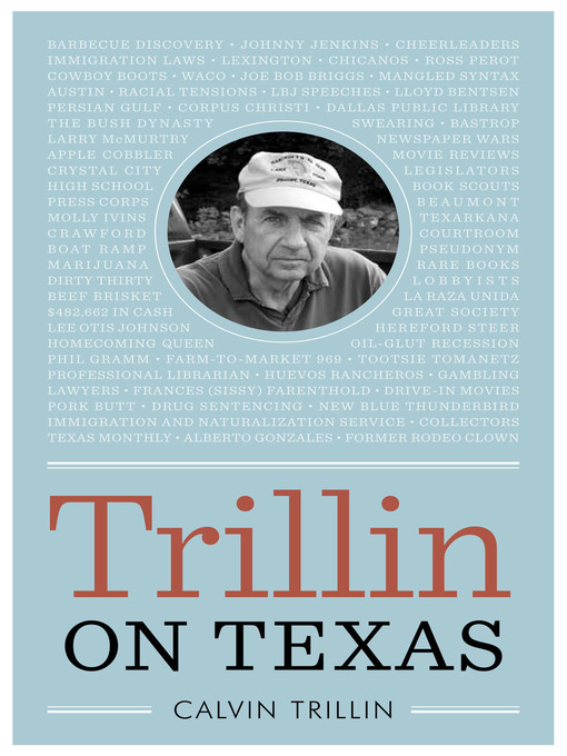 Title details for Trillin on Texas by Calvin Trillin - Available